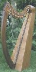 A Border Harps 30-string Clarsach